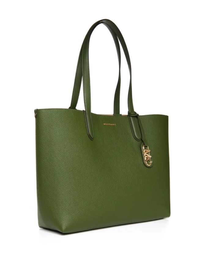 δερμάτινη πράσινη τσάντα ώμου
