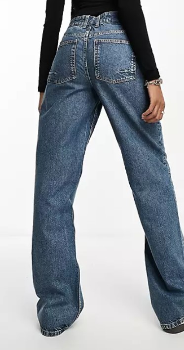 tall baggy jeans